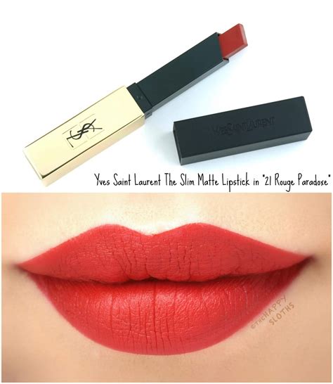 ysl lipstick review youtube|YSL matte lipstick online review.